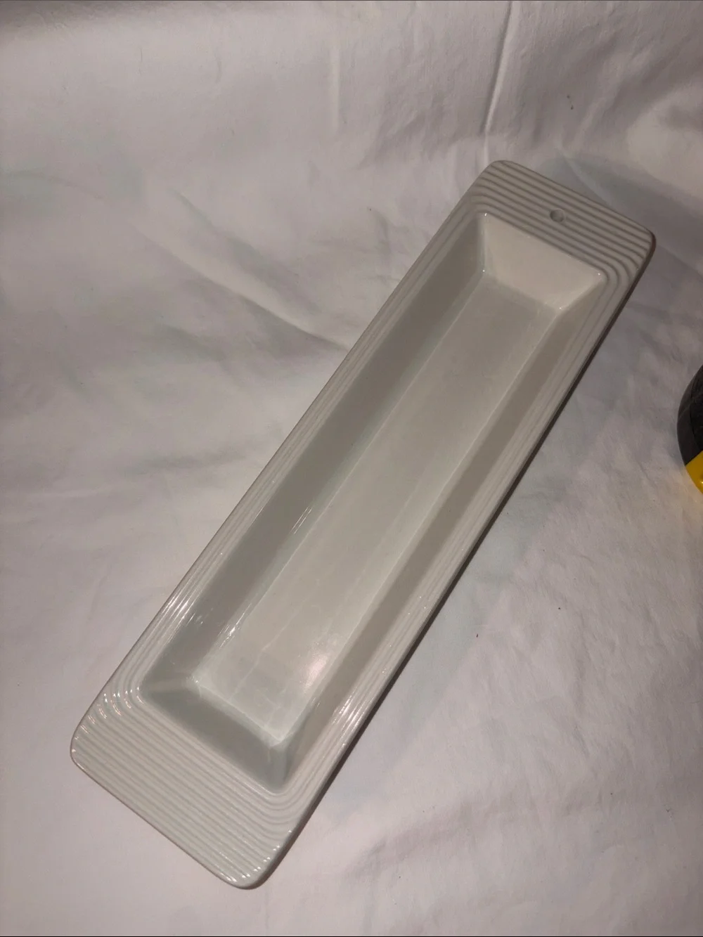 Like new Nora Fleming Pinstripes Cracker Tray